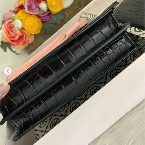 ANNE KLEIN Black Satchel with Wallet AKG5041
New in Box / with Tag MSRP $95 - Picture 4 of 11